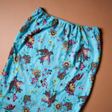 Load image into Gallery viewer, Y2K Blue Printed Midi Skirt
