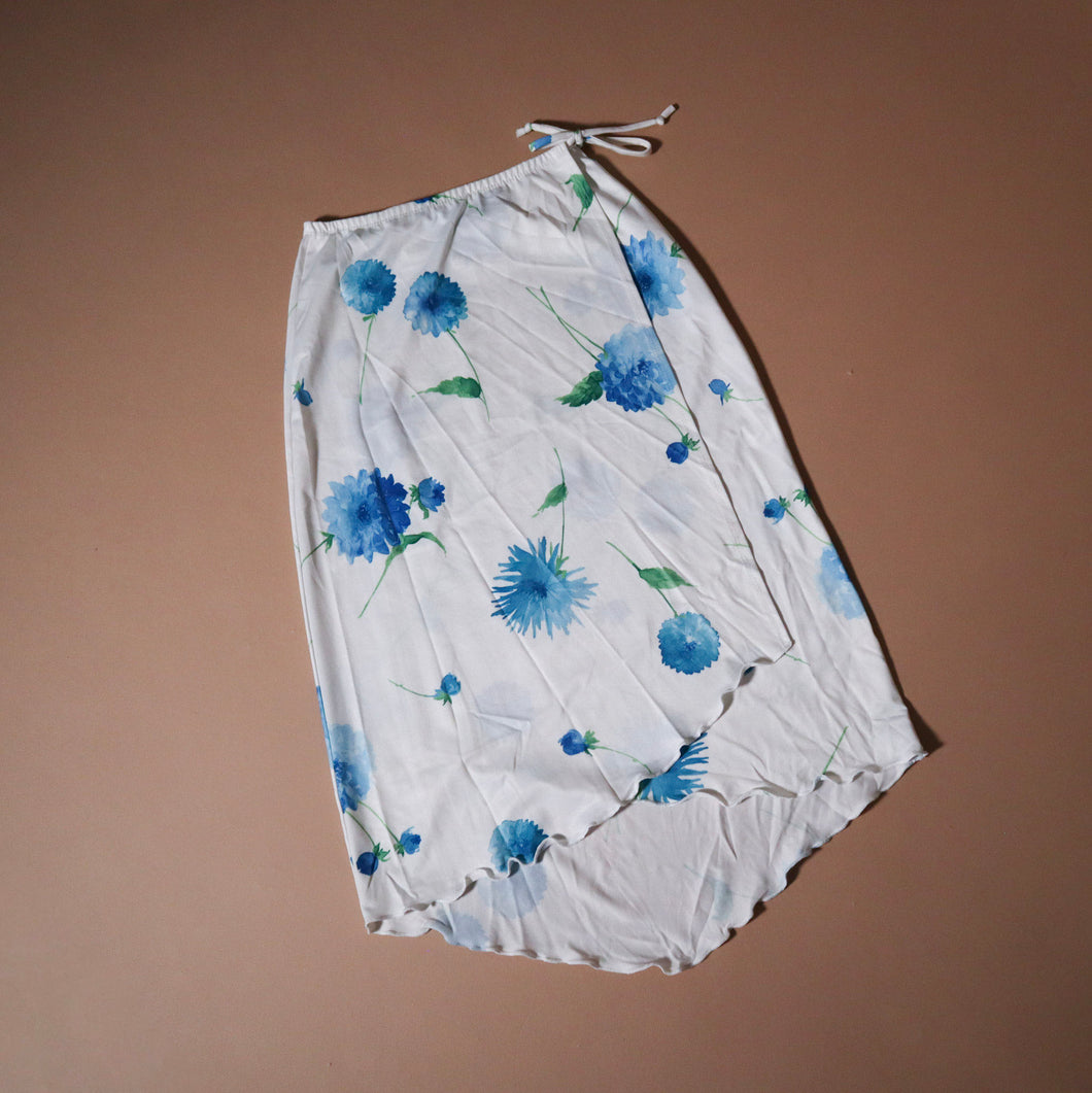 Vintage 90's Deadstock Floral Wrap Skirt