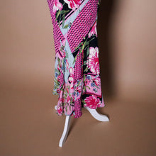 Load image into Gallery viewer, Vintage 90&#39;s Mixed Print Floral Bias Cut Dress

