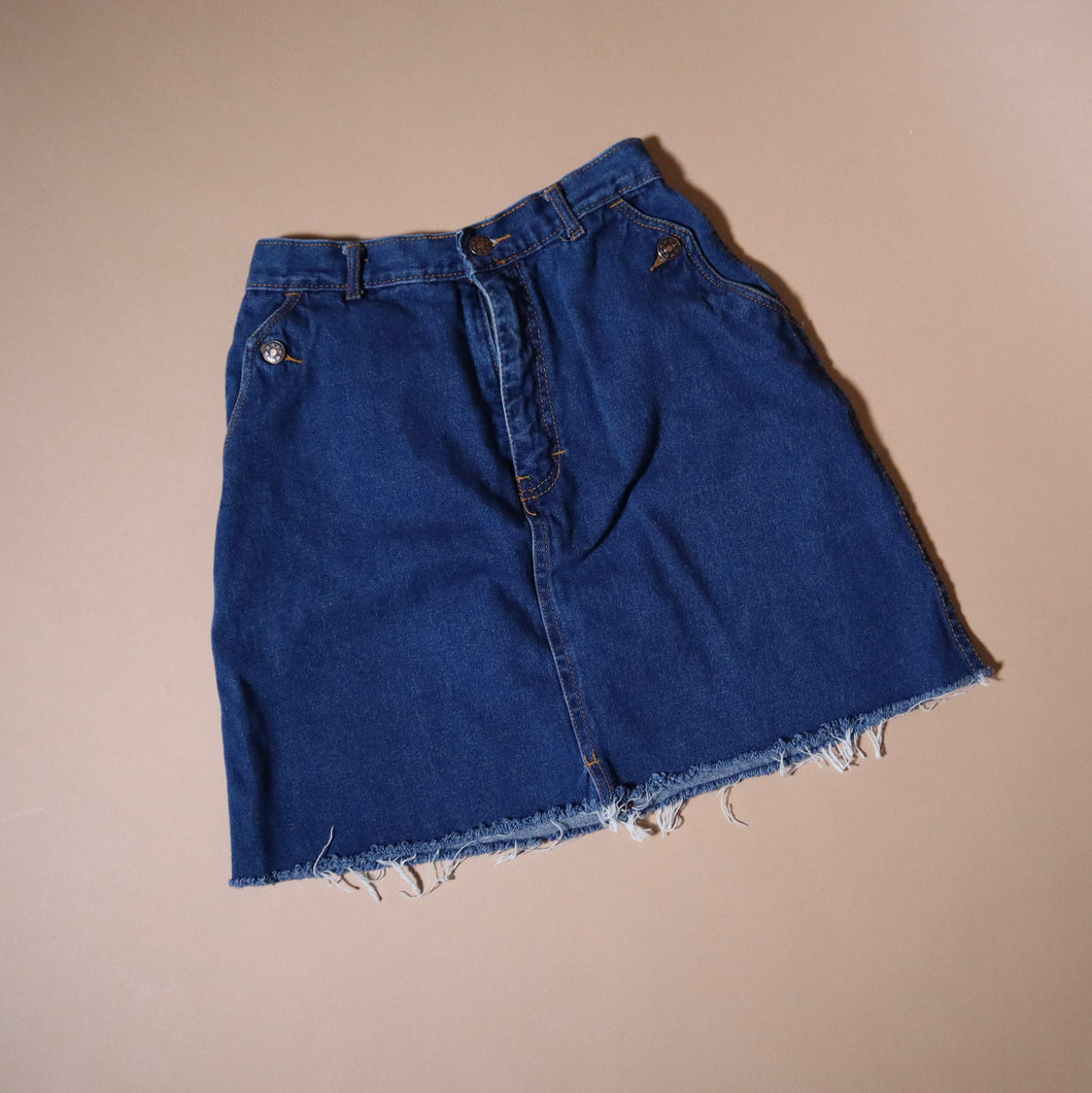 Vintage Essential Denim Mini Skirt