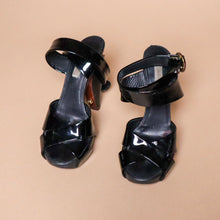 Load image into Gallery viewer, Patent Leather Marc Jacobs Slingback Heeled Sandals
