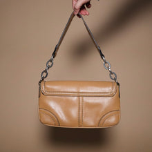 Load image into Gallery viewer, Y2K Neutral Tan Shoulder Bag / Baguette
