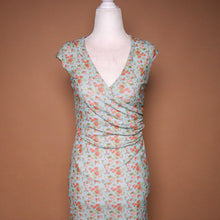 Load image into Gallery viewer, Vintage 90&#39;s Ruched Floral Dress
